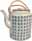 07860825: teapot 1L with rotan handle celadon 