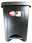 09134927: Poubelle Step Bin Noir SUNDIS 25L 1pc 