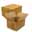 09590039: Caisse Carton Simple Cannelure 16 x 12 x 11 cm